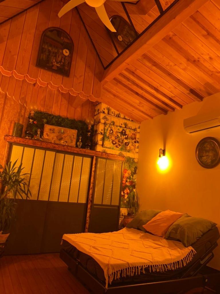Chalet Atypique Vue Piscine Chauffee Гюжан-Местрас Экстерьер фото